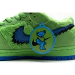 CocoKicks SB Dunk Low Grateful Dead Bears Green CJ5378-300
