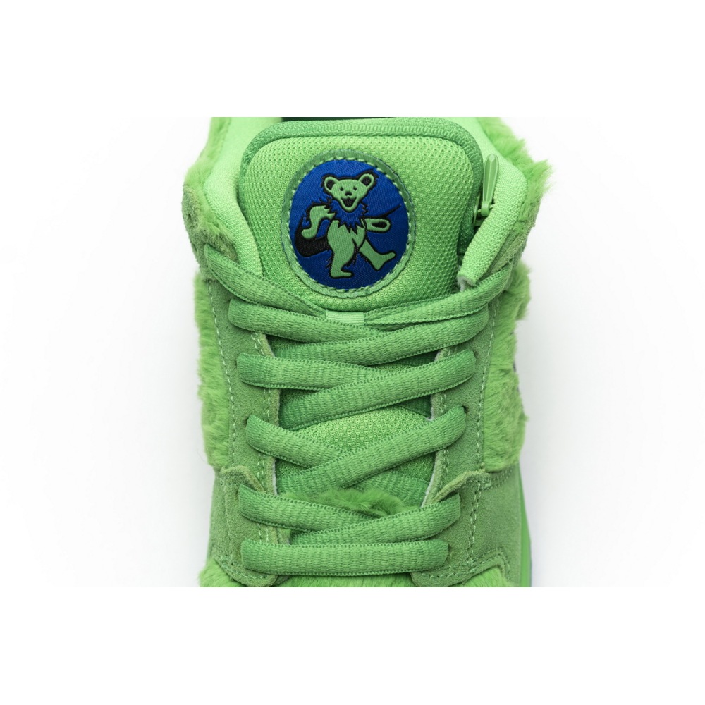 CocoKicks SB Dunk Low Grateful Dead Bears Green CJ5378-300