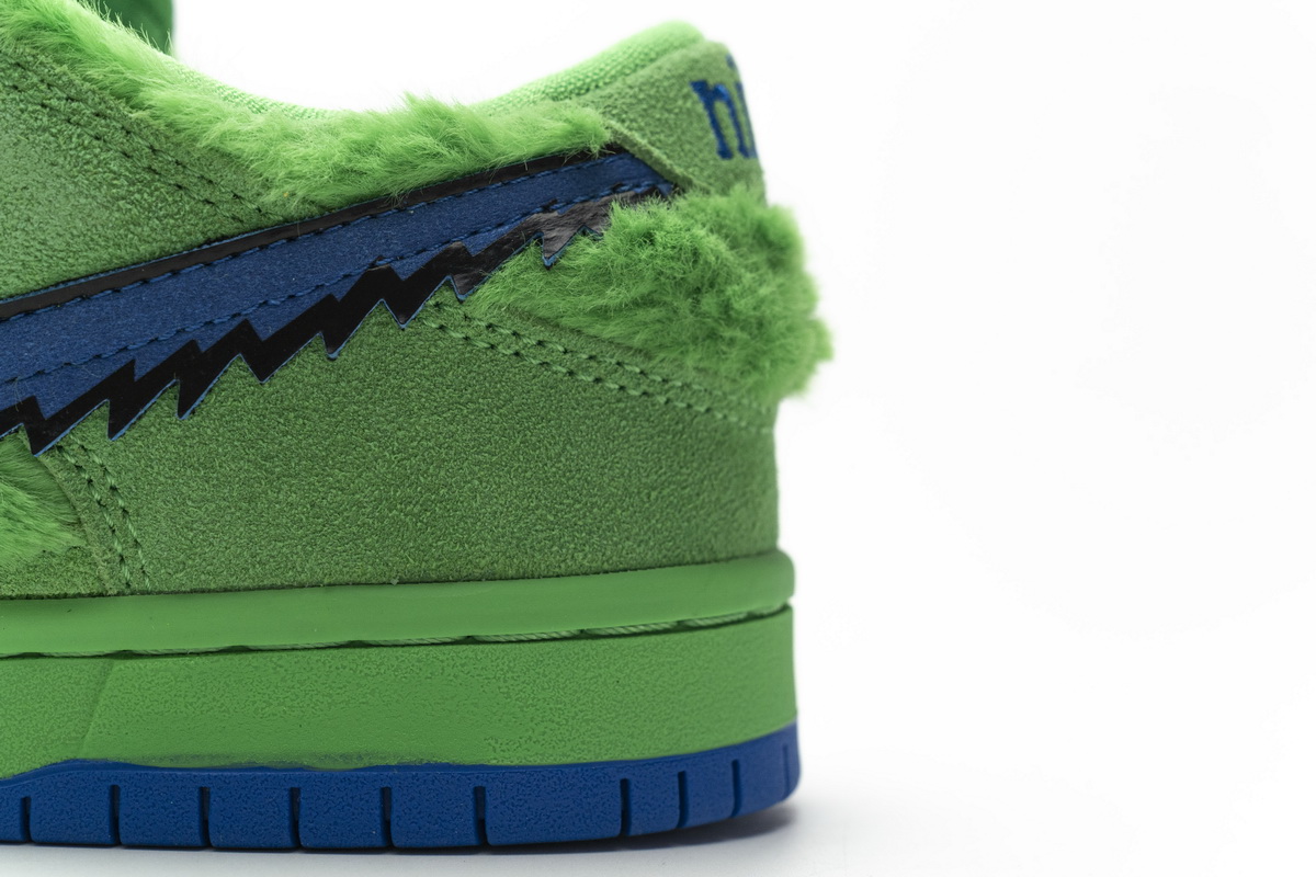 CocoKicks SB Dunk Low Grateful Dead Bears Green CJ5378-300