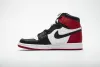 CocoKicks Jordan 1 Retro High Satin Black Toe CD0461-016