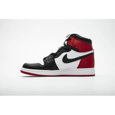 CocoKicks Jordan 1 Retro High Satin Black Toe CD0461-016 01