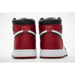 CocoKicks Jordan 1 Retro High Satin Black Toe CD0461-016