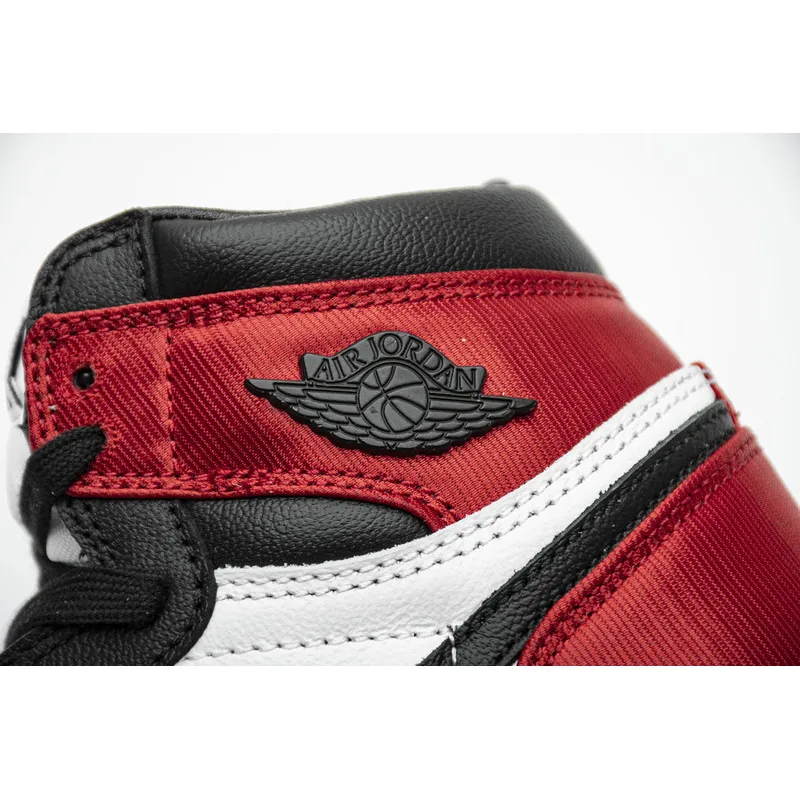 CocoKicks Jordan 1 Retro High Satin Black Toe CD0461-016