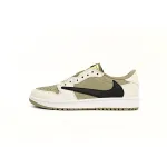 CocoKicks Jordan 1 Retro Low Golf Travis Scott Neutral Olive FZ3124-200