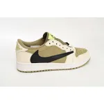 CocoKicks Jordan 1 Retro Low Golf Travis Scott Neutral Olive FZ3124-200