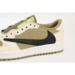 CocoKicks Jordan 1 Retro Low Golf Travis Scott Neutral Olive FZ3124-200