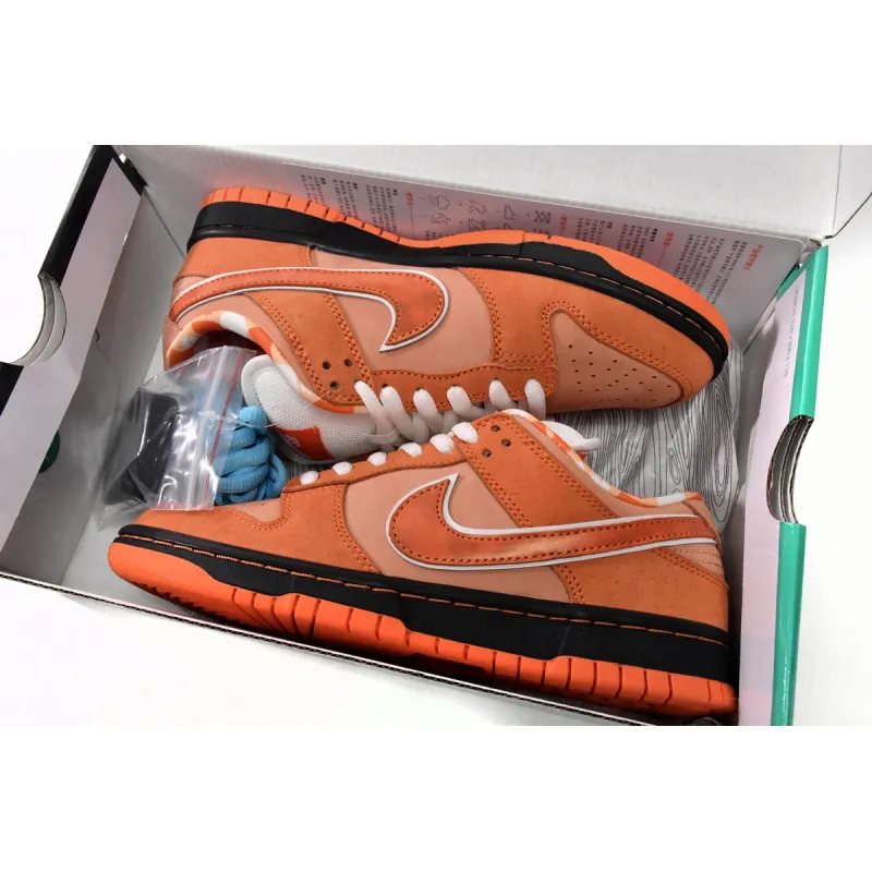 CocoKicks SB Dunk Low Concepts Orange Lobster FD8776-800