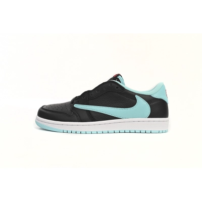 CocoKicks Jordan 1 Low Black Blue x Travis Scott DM7866-400 01