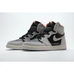 CocoKicks Jordan 1 Retro High Neutral Grey Hyper Crimson 555088-018
