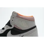 CocoKicks Jordan 1 Retro High Neutral Grey Hyper Crimson 555088-018
