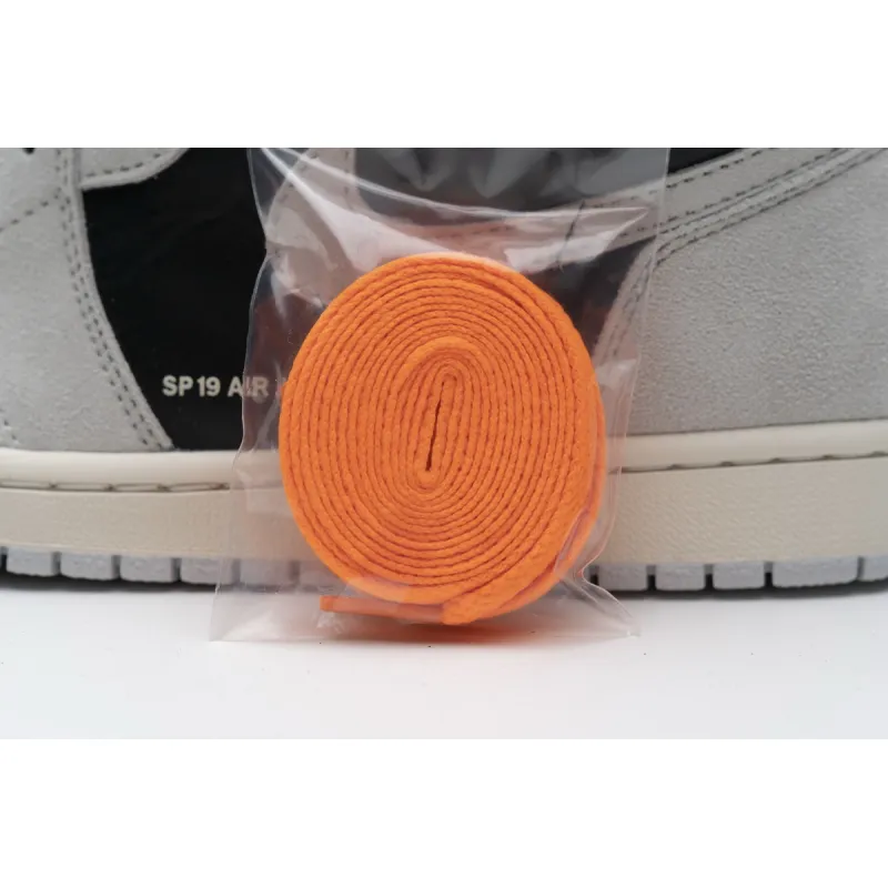 CocoKicks Jordan 1 Retro High Neutral Grey Hyper Crimson 555088-018