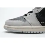 CocoKicks Jordan 1 Retro High Neutral Grey Hyper Crimson 555088-018