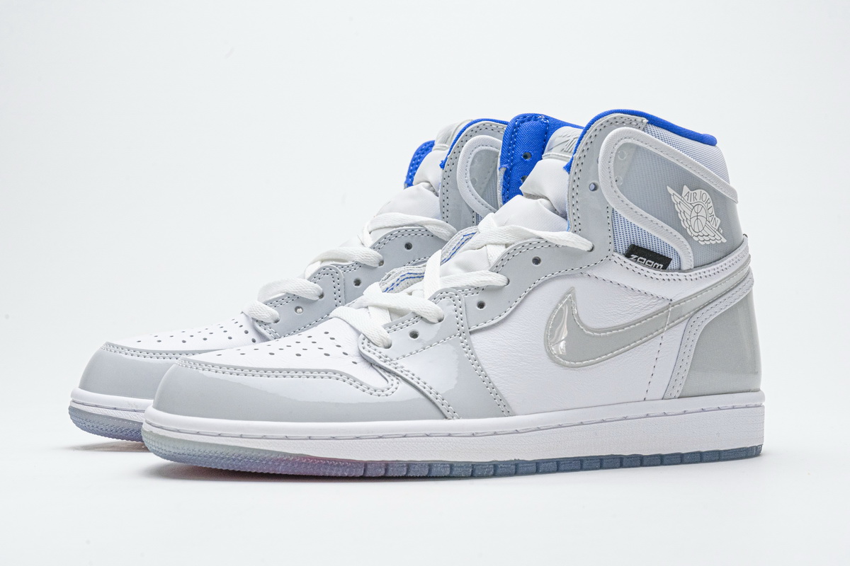 CocoKicks Jordan 1 Retro High Zoom White Racer Blue CK6637-104