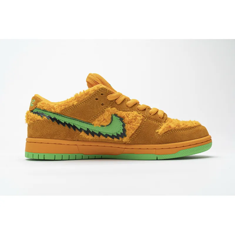 CocoKicks SB Dunk Low Grateful Dead Bears Orange CJ5378-800