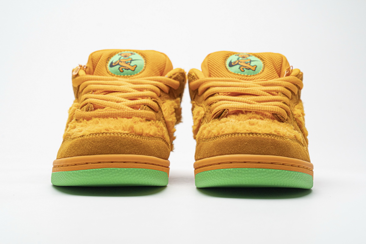 CocoKicks SB Dunk Low Grateful Dead Bears Orange CJ5378-800