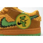 CocoKicks SB Dunk Low Grateful Dead Bears Orange CJ5378-800
