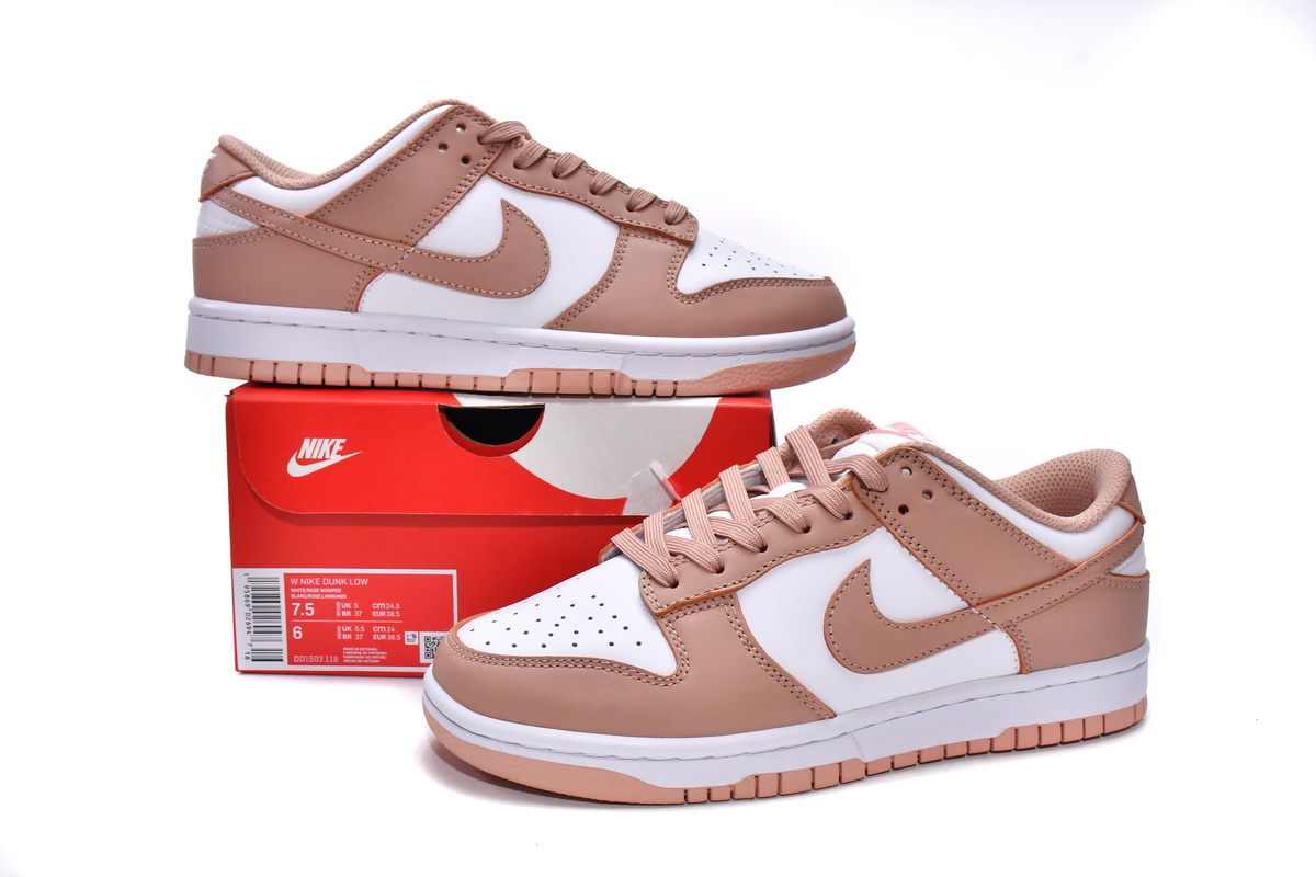 CocoKicks Dunk Low Rose Whisper DD1503-118