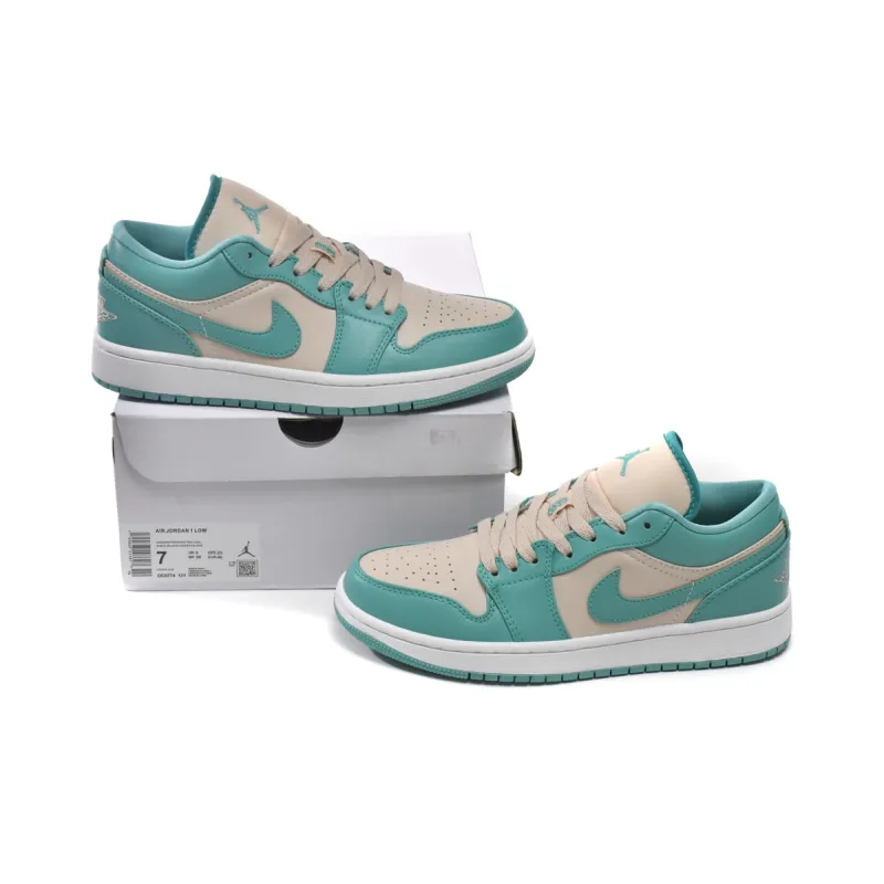 CocoKicks Jordan 1 Low Tropical Teal DC0774-131