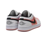 CocoKicks Jordan 1 Low White Light Madder Root DM8960-801