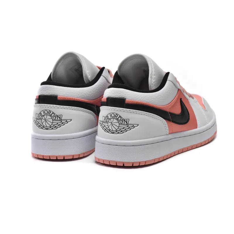 CocoKicks Jordan 1 Low White Light Madder Root DM8960-801