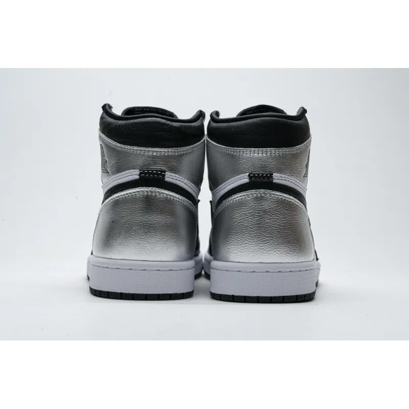 CocoKicks Jordan 1 Retro High Silver Toe CD0461-001