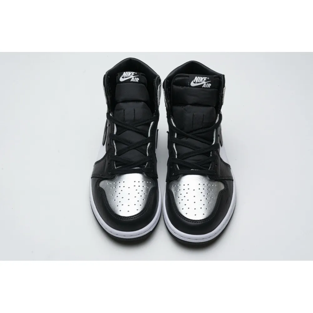 CocoKicks Jordan 1 Retro High Silver Toe CD0461-001