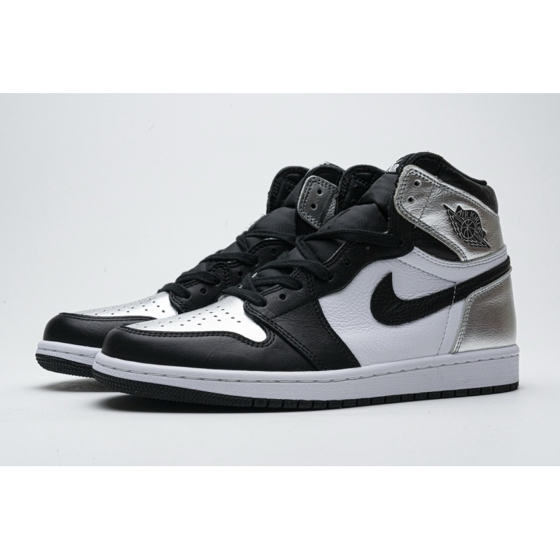 CocoKicks Jordan 1 Retro High Silver Toe CD0461-001