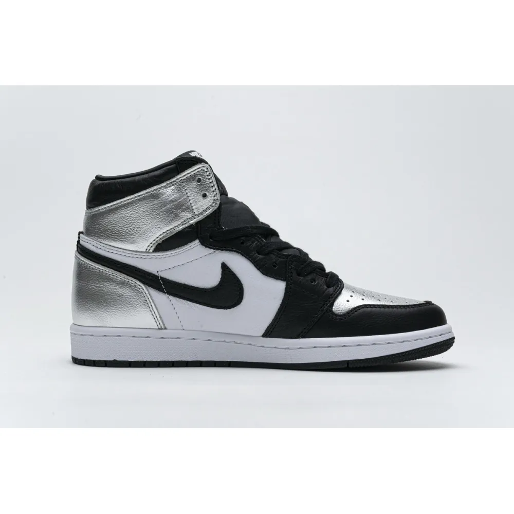 CocoKicks Jordan 1 Retro High Silver Toe CD0461-001