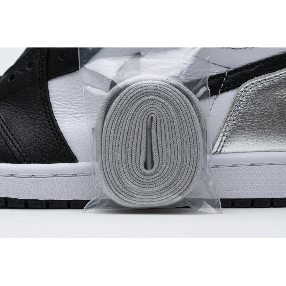 CocoKicks Jordan 1 Retro High Silver Toe CD0461-001