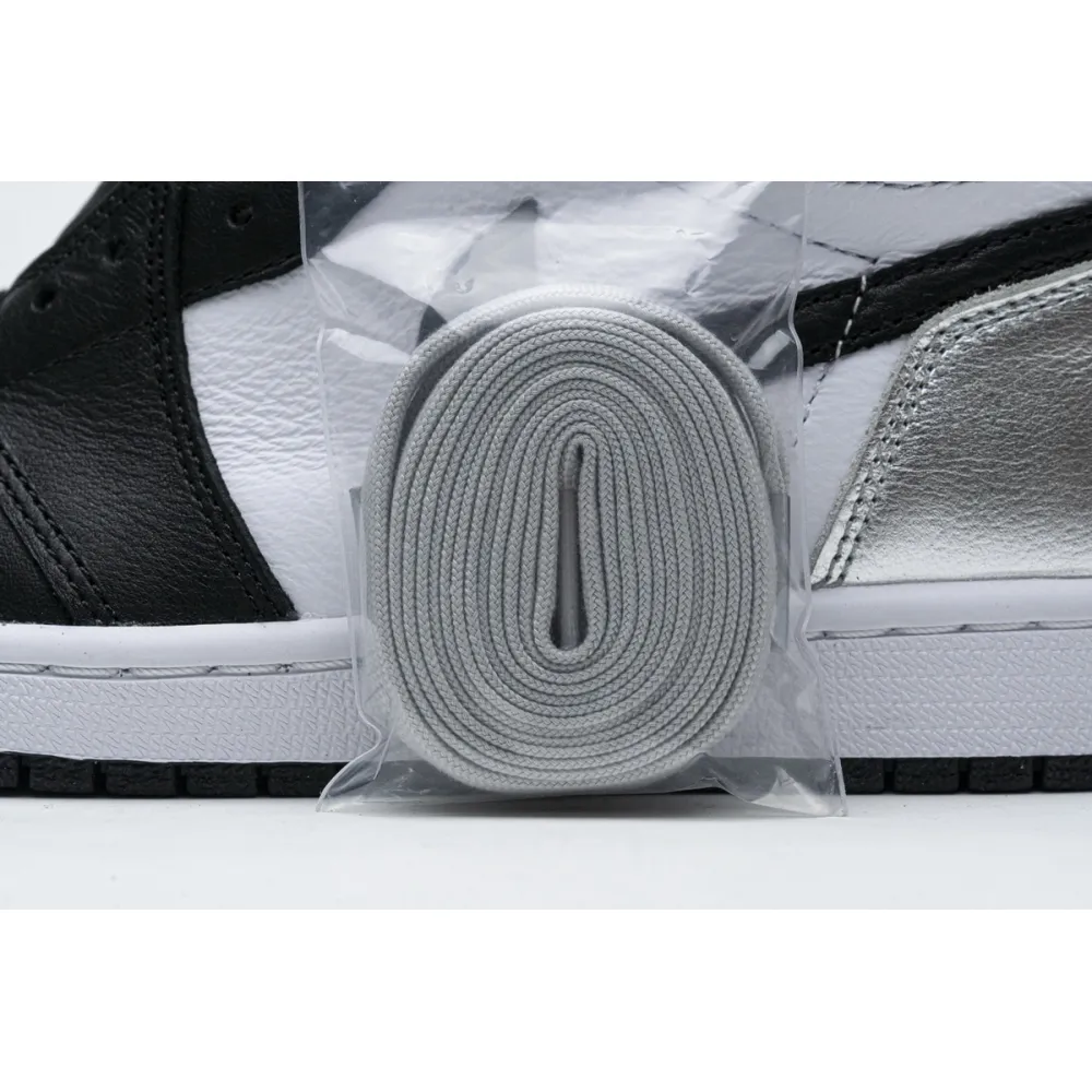 CocoKicks Jordan 1 Retro High Silver Toe CD0461-001