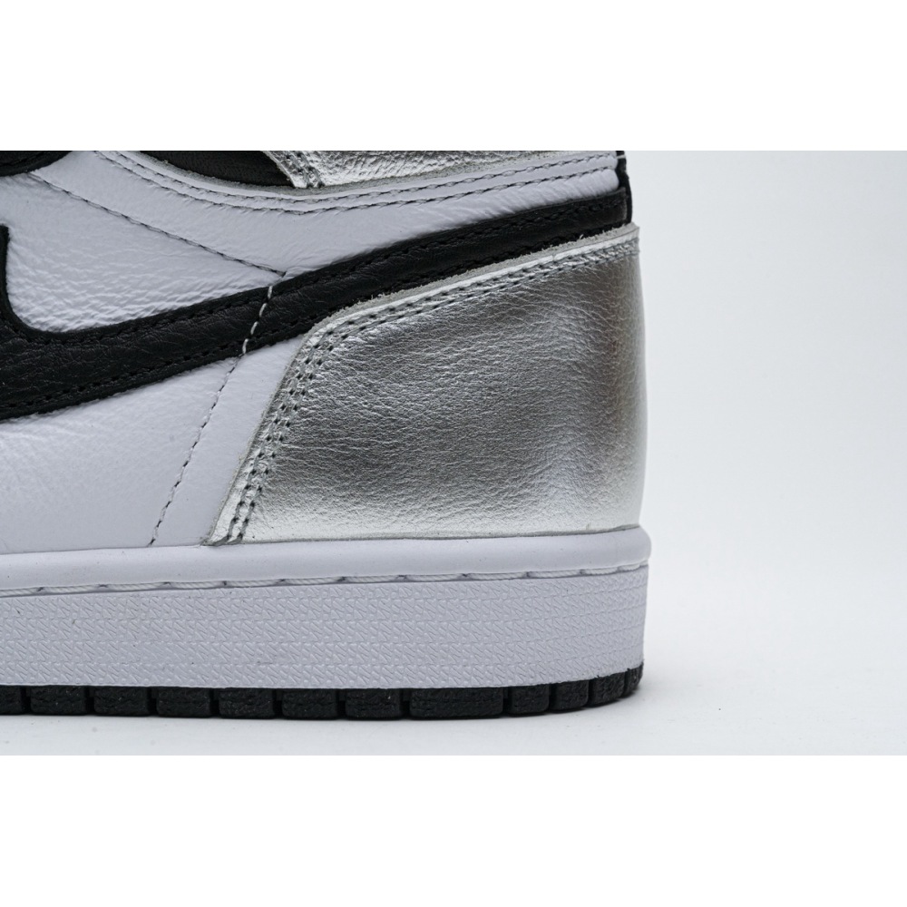 CocoKicks Jordan 1 Retro High Silver Toe CD0461-001
