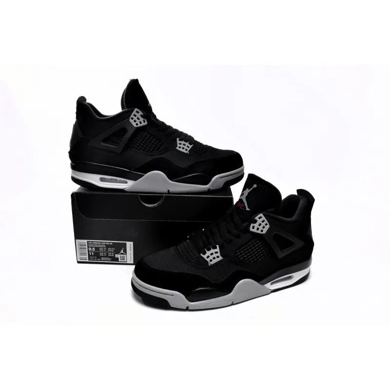 CocoKicks Jordan 4 Retro SE Black Canvas DH7138-006