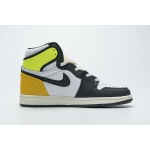 CocoKicks Jordan 1 Retro High White Black Volt University Gold 555088-118