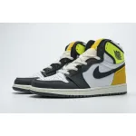 CocoKicks Jordan 1 Retro High White Black Volt University Gold 555088-118