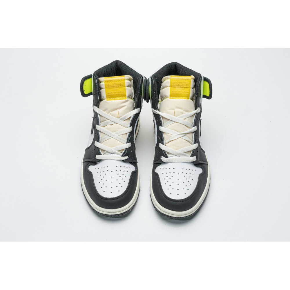 CocoKicks Jordan 1 Retro High White Black Volt University Gold 555088-118
