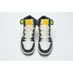 CocoKicks Jordan 1 Retro High White Black Volt University Gold 555088-118