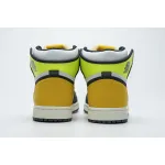 CocoKicks Jordan 1 Retro High White Black Volt University Gold 555088-118