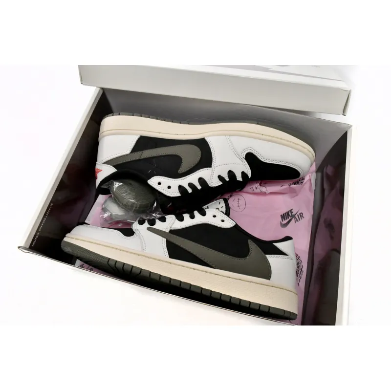 CocoKicks Jordan 1 Retro Low OG SP Travis Scott Olive DZ4137-106