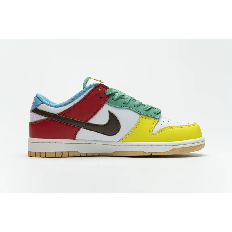 CocoKicks Dunk Low Free 99 White DH0952-100
