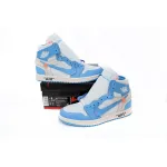 CocoKicks Jordan 1 Retro High Off-White University Blue AQ0818-148