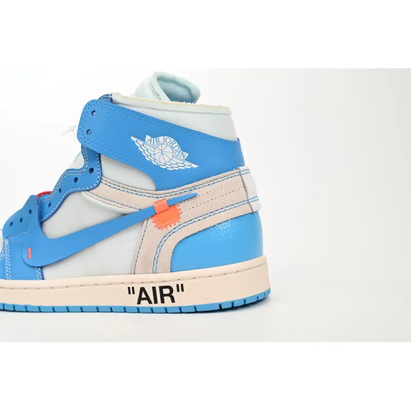 CocoKicks Jordan 1 Retro High Off-White University Blue AQ0818-148