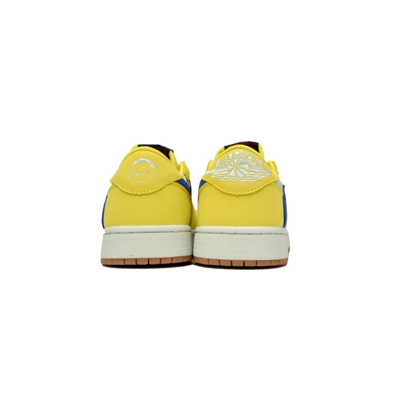 CocoKicks Jordan 1 Retro Low OG SP Travis Scott Canary DZ4137-700