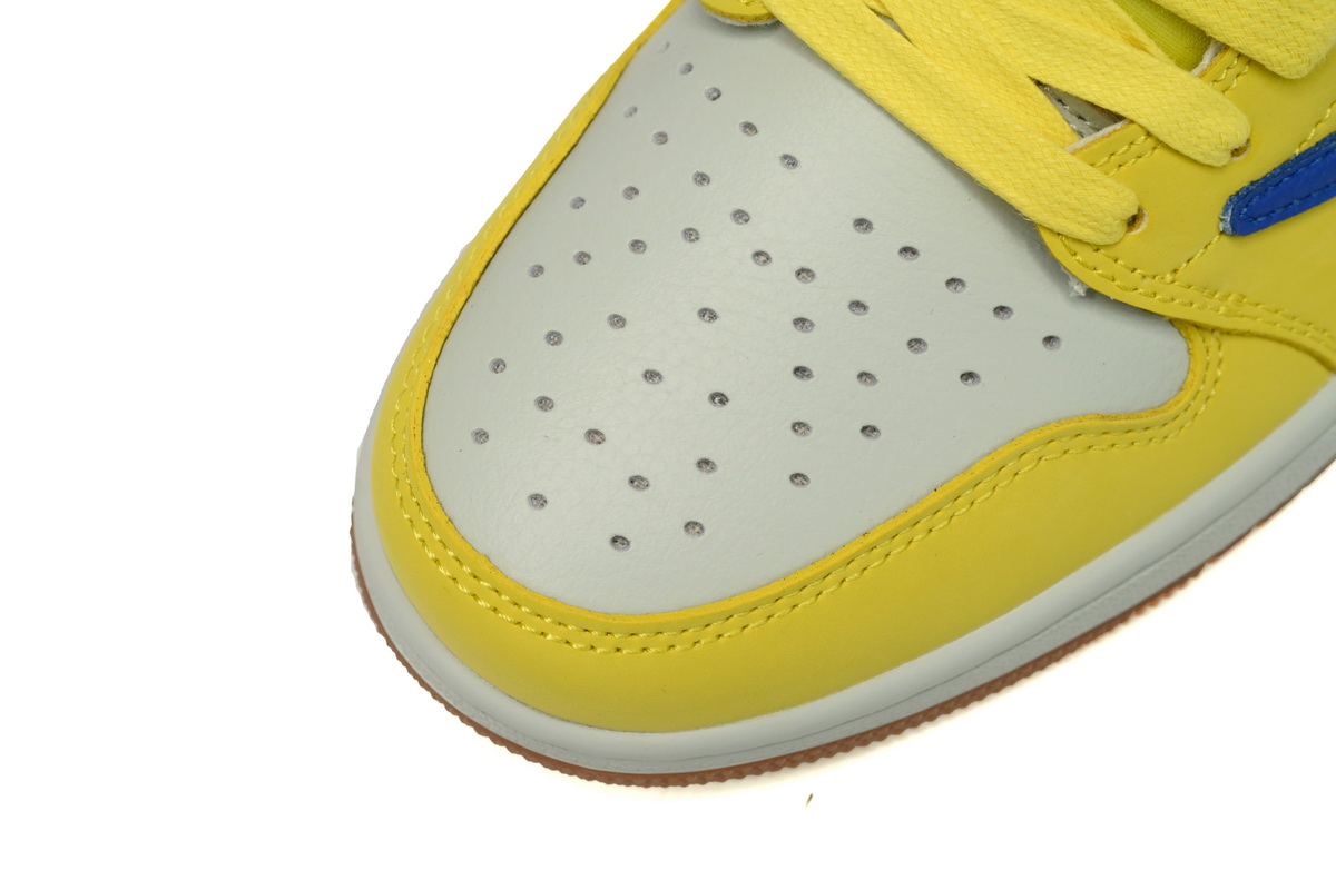 CocoKicks Jordan 1 Retro Low OG SP Travis Scott Canary DZ4137-700