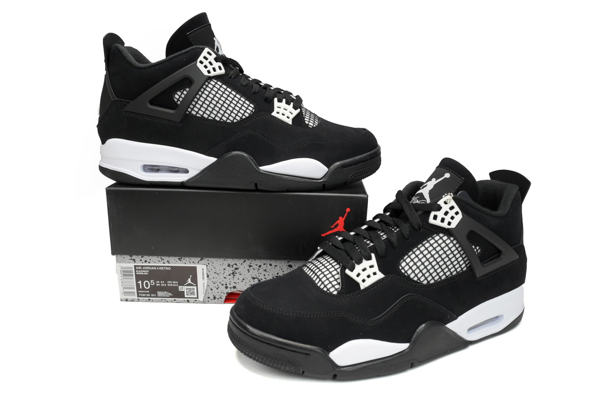 CocoKicks Jordan 4 Retro White Thunder FQ8138-001