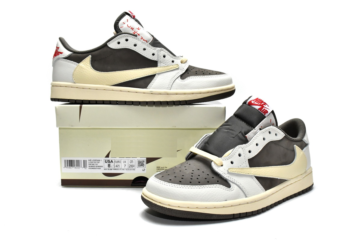 Why is the jordan 1 retro low og sp travis scott reverse mocha so popular?
