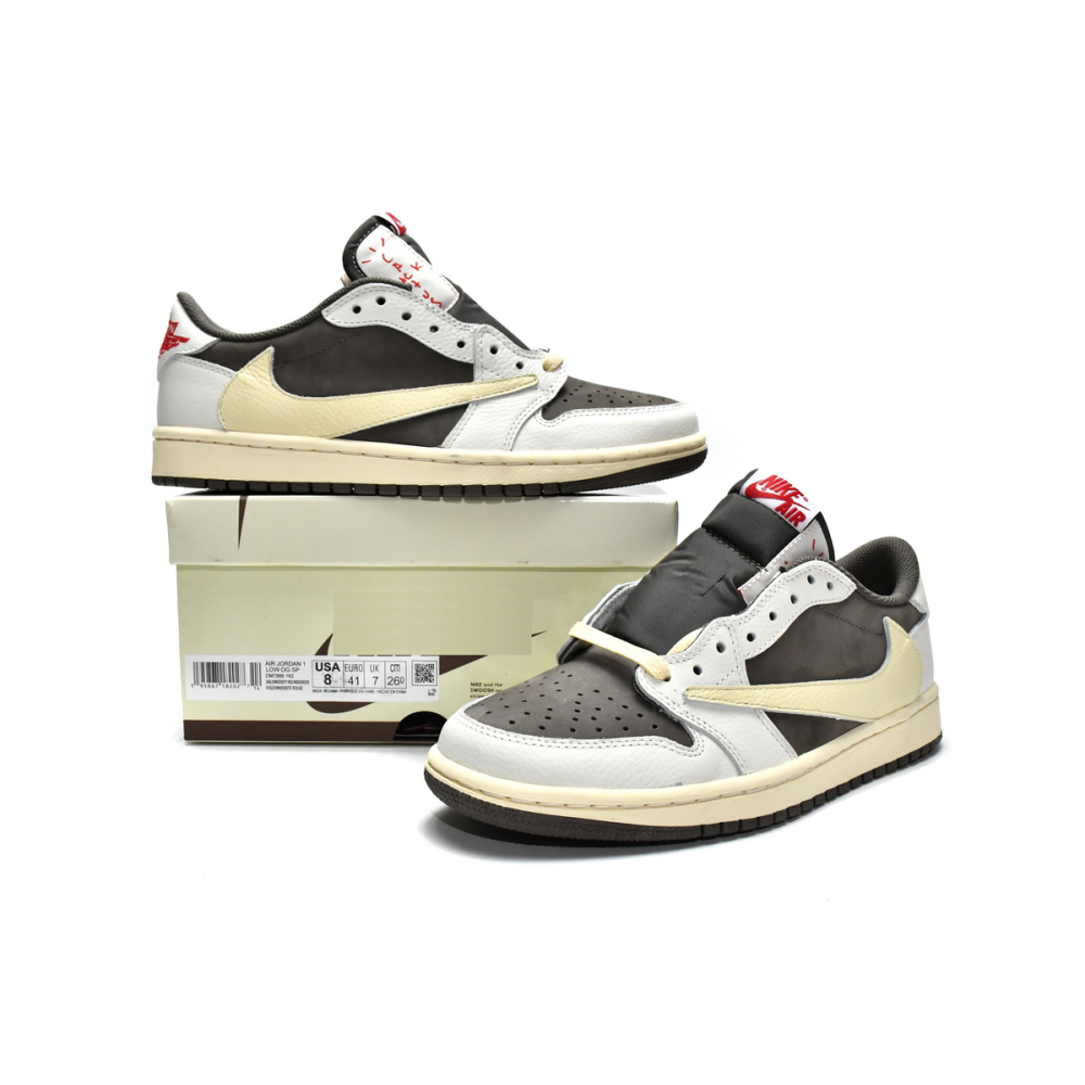 Why is the jordan 1 retro low og sp travis scott reverse mocha so popular?