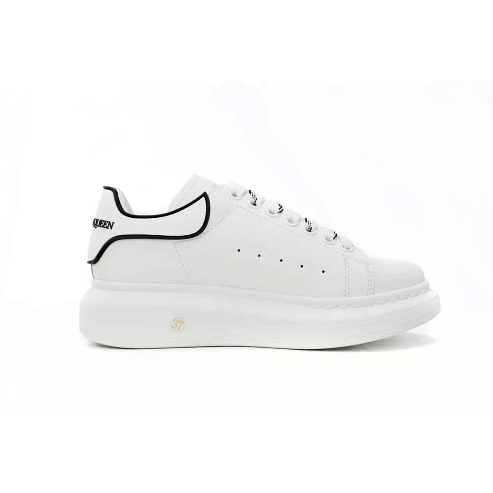 CocoKicks Alexander McQueen Oversized White Black Trim 625156WHXMT9074