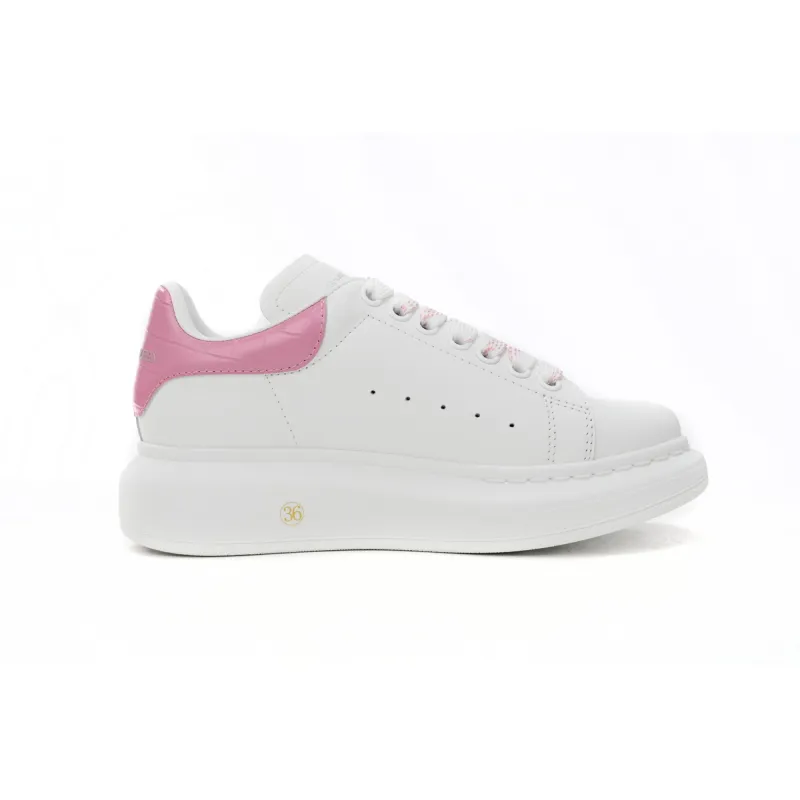 CocoKicks Alexander McQueen Oversized White Pink Croc 718233WICG68887