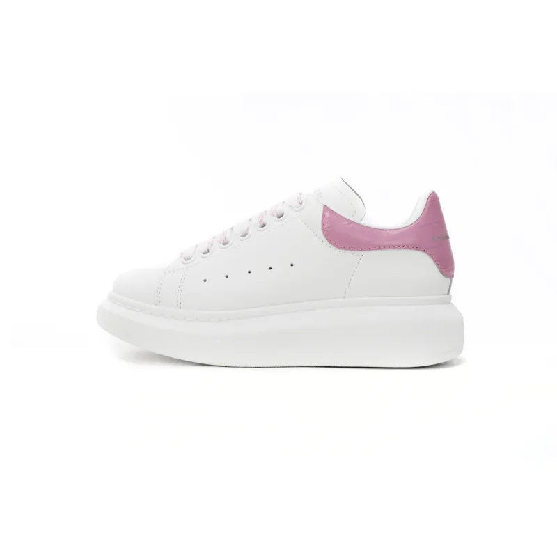 CocoKicks Alexander McQueen Oversized White Pink Croc 718233WICG68887