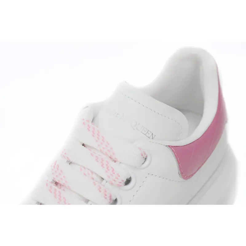 CocoKicks Alexander McQueen Oversized White Pink Croc 718233WICG68887